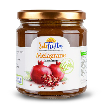 KONFITURA SOLEFRUTTA  CONFETTURA EXTRA DI MELAGRANE - KONFITURA Z GRANATU 340G