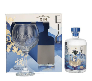 GIN ETSU DOUBLE JAPANESE 0,7L 43% + KIELICH