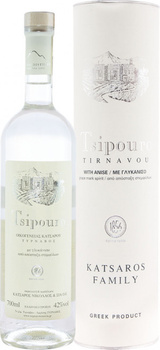 WÓDKA TSIPOURO TIRNAVOU TUBA 0,7L 40%