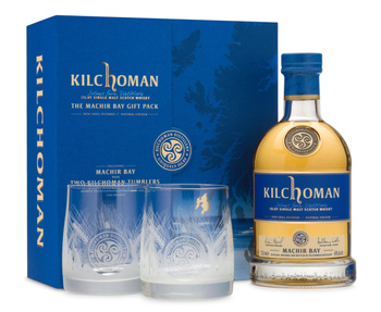 WHISKY KILCHOMAN MACHIR BAY 0,7L 46% 2 SZKLANKI