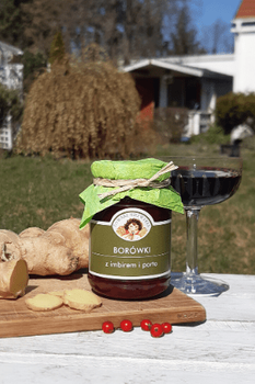 BORÓWKI Z IMBIREM I PORTO 200G