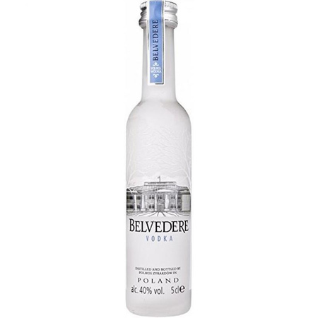 WÓDKA BELVEDERE PURE ORGANIC 40% 0,05L MINIATURKA