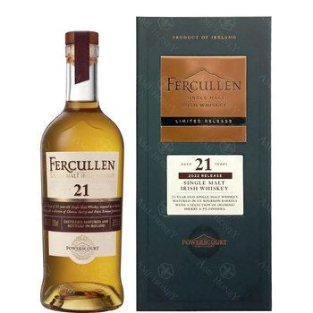 WHISKY POWERSCOURT FERCULLEN 21YO SINGLE MALT IRISH 0,7L 46%