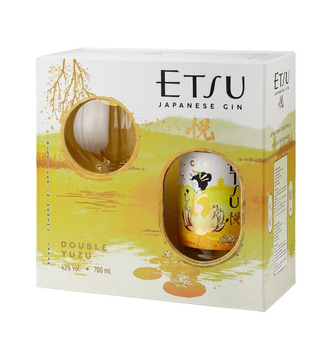GIN ETSU DOUBLE YUZU 0,7L 43% + KIELICH