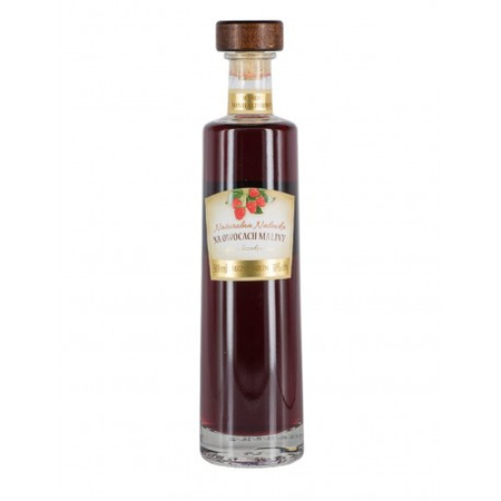 NALEWKA NATURALNA NA OWOCACH MALINY 0,5L 30%