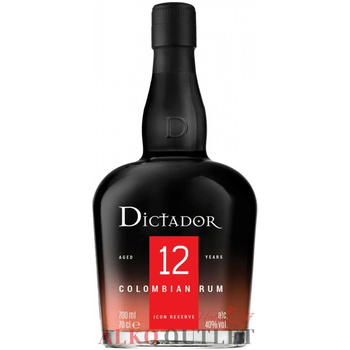 RUM DICTADOR 12YO 0,7L 40%
