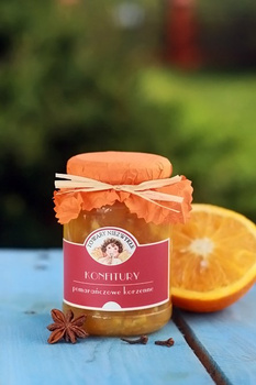 KONFITURY POMARAŃCZOWE KORZENNE 200G