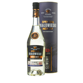 WÓDKA SPECJAŁ BIAŁOWIESKI MOCNY ŚLIWOWY JESIEŃ 2024 0,7L 63%