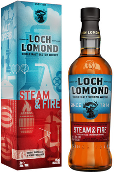 WHISKY LOCH LOMOND STEAM & FIRE O,7L 40%