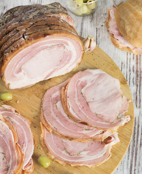 WĘDLINA PORCHETTA TOSCANA COTTA - TOSKAŃSKA PIECZEŃ OK. 100G