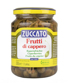 KAPARY ZUCCATO FRUTTI DI CAPPERO - KAPARY Z OGONKAMI 330G