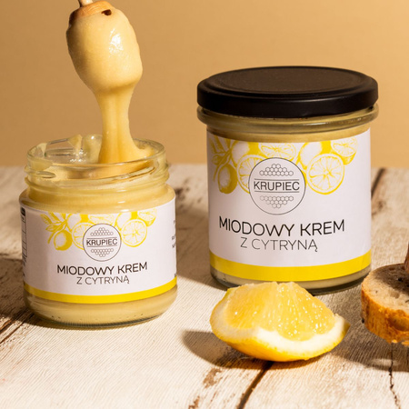 MIODOWY KREM Z CYTRYNĄ 250G