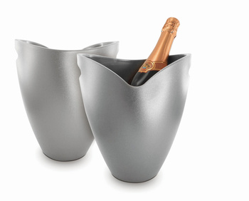 COOLER ICE BUCKET SILVER