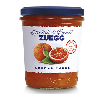 MARMOLADA ZUEGG MARMELLATA DI ARANCE ROSSE - MARMOLADA Z CZERWONEJ POMARAŃCZY 320G