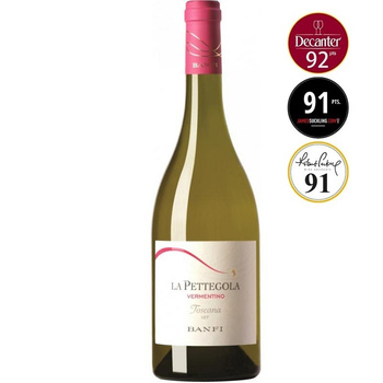 WINO PETTEGOLA VERMENTINO BANFI WHITE  0,75L B WY