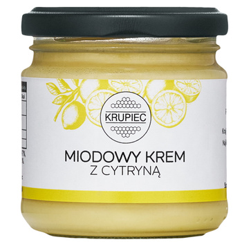 MIODOWY KREM Z CYTRYNĄ 250G
