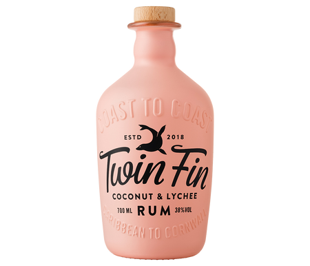 RUM TWIN FIN COCONUT AND LYCHEE 0,7L 38%
