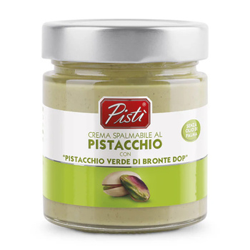 KREM PISTI CREMA AL PISTACTCHIO VERDE DI BRONTE - SYCYLIJSKI KREM PISTACJOWY DO SMAROWANIA 200G