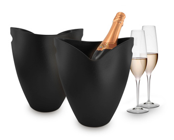 COOLER ICE BUCKET BLACK