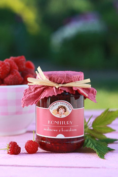 KONFITURY MALINOWE Z KONIAKIEM 200G