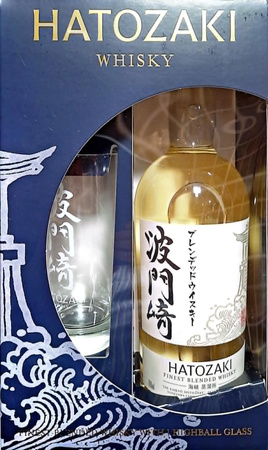 WHISKY HATOZAKI BLENDED 0,7L 40% + SZKLANKA