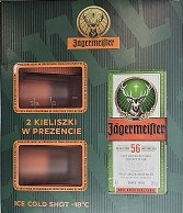 LIKIER JAGERMEISTER +2 KIELISZKI 0,7L 35%