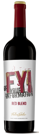 WINO FYI RED BLEND FELIX SOLIS SYRAH,TEMPRANILLO 0,75L C WY