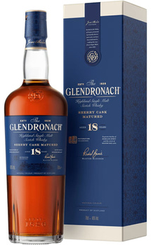 WHISKY GLENDRONACH 18YO SHERRY CASK 0,7L 46%