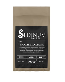 KAWA ZIARNISTA SEDINUM CAFFEE BRAZIL MOGIANA 1KG 100% ARABICA