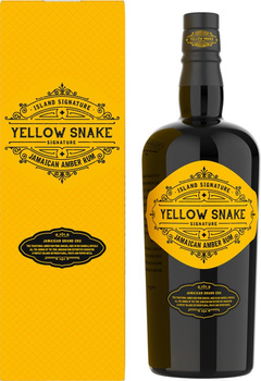 RUM YELLOW SNAKE JAMAICAN AMBER ISLAND SIGNATURE 0,7L 40%
