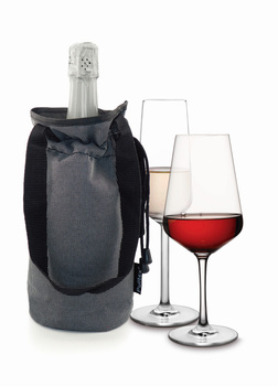 TORBA CHŁODZĄCA DO WINA NA RAMIE 1 BUTELKA