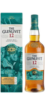 WHISKY GLENLIVET 12YO 200 YEARS ANNIVERSERY 0,7L 43%