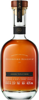 WHISKEY BOURBON WOODFORD RESERVE SONOMA TRIPLE FINISH 45,2% 0,7L