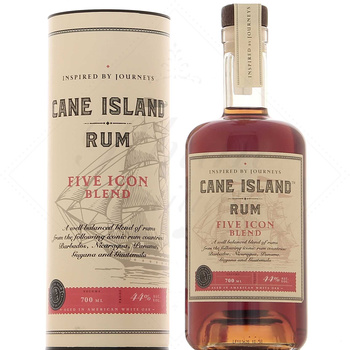 RUM CANE ISLAND FIVE ICON BLEND 0,7L  44%
