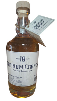 WHISKY SEDINUM CRANES PURE MALT BOURBON CASK 10YO 0,7L 43%