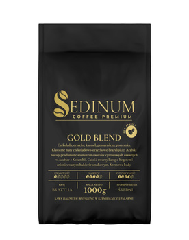 KAWA ZIARNISTA SEDINUM CAFFEE PREMIUM GOLD BLEND 1KG 100% ARABICA