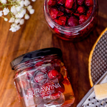 ŻURAWINA W MIODZIE 220G