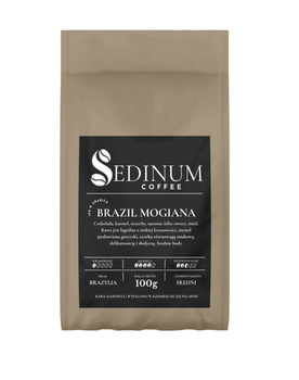 KAWA ZIARNISTA SEDINUM CAFFEE BRAZIL MOGIANA 100G 100% ARABICA