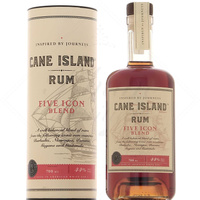 RUM CANE ISLAND FIVE ICON BLEND 0,7L  44%