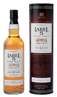 WHISKY LABEL 5 0,7L 40% TUBA
