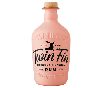 RUM TWIN FIN COCONUT AND LYCHEE 0,7L 38%