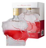 WÓDKA POLAND MAPA FLAGA 0,7L 40%